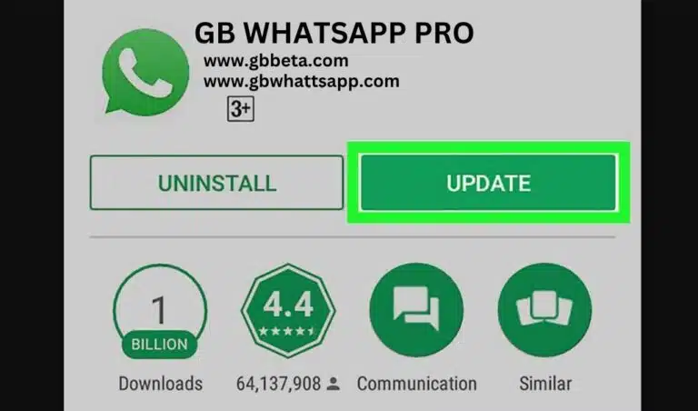 update Gbwhatsapp pro